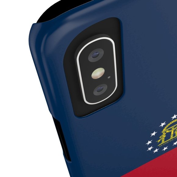 Georgia State Flag Phone Case - Picture 5 of 8
